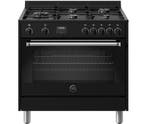 Bertazzoni MPL95L1ENND gas fornuis met 5 branders, zwart1299, Ophalen of Verzenden, Nieuw