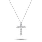 2-delige sieradenset Platina, EXCLUSIEVE Platina 1,03 ct