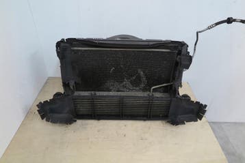 Koelventilator compleet Mercedes W212 2.2 CDI, Verzenden, Gebruikt