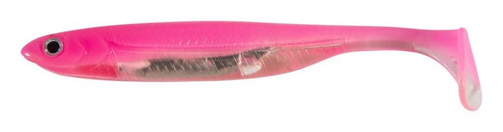 Ultimate Shiner Shad Pink Flash 9.5cm (8 Stuks), Watersport en Boten, Hengelsport | Algemeen, Overige typen, Nieuw, Verzenden