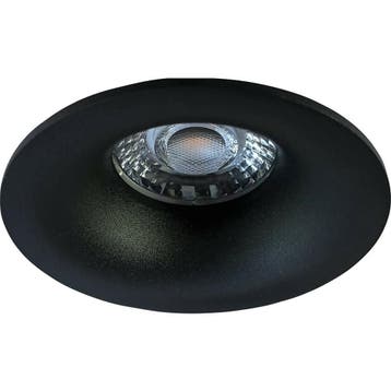 GU10 Inbouwspot Set - Mat Zwart - Inbouw Rond - Philips -, Ophalen of Verzenden, Nieuw, Plafondspot of Wandspot