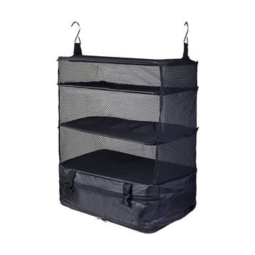 Opvouwbare Reistas voor Kleding - Zwart - Koffer Organizer -, Verzenden, Nieuw