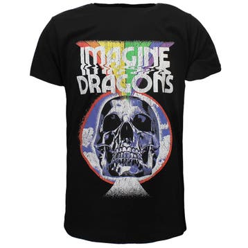 Imagine Dragons Rainbow Skull Burst T-Shirt, Verzenden, Nieuw