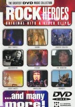 Rock Heroes - Original Hits & Video Clips DVD, Verzenden, Nieuw in verpakking
