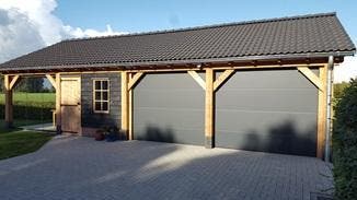 Stel Samen en Ontvang Binnen 24 Uur Jouw Garagedeur Offerte!, Doe-het-zelf en Verbouw, Deuren en Horren, Nieuw, Metaal, Garagedeur