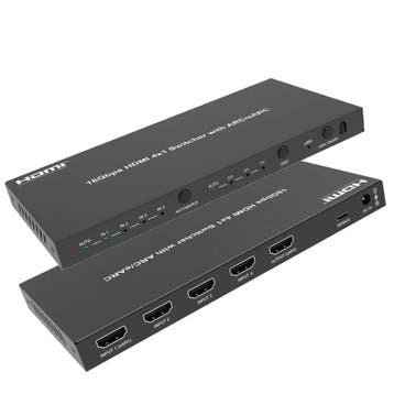 DrPhone eArc UltimateX - HDMI Switcher 4x1: 18Gbps, 4K @ 60H, Verzenden, Nieuw