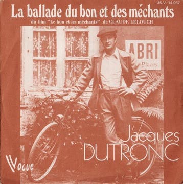 Jacques Dutronc - La Ballade Du Bon Et Des Méchants, Ophalen of Verzenden, Gebruikt
