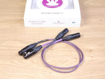 Nordost Leif Purple Flare audio interconnects XLR 0,6 metre, Audio, Tv en Foto, Ophalen of Verzenden, Gebruikt, Overige kabels