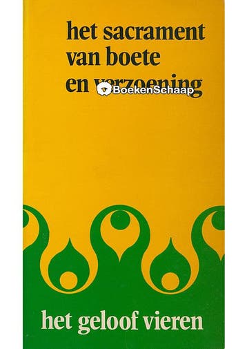 Het sacrament van boete en verzoening Josef Bommer, Verzenden, Gelezen