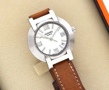 Hermès - Nomade Auto-Quartz Roman Dial - Zonder, Nieuw