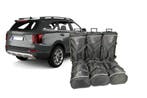Reistassenset passend voor Kia  | Kofferset Kia | Car-Bags |, Ophalen of Verzenden, Nieuw, Zwart, Uitschuifbare handgreep