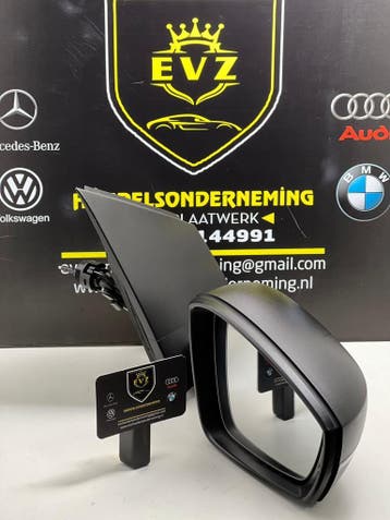 VW Polo V 1.2 TDI buitenspiegel rechts 2009 tot 2014 024483, Gebruikt, Volkswagen