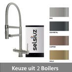 Kokendwaterkraan Selsiuz XL Inclusief Boiler (Keuze uit 2, Ophalen of Verzenden, Nieuw, Chroom, Kraan