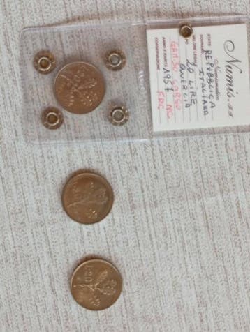 Italië, Republiek 20 Lire 1957-1959 - inclusa 20 Lire 1959