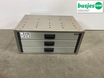 Aluca bedrijfswageninrichting 760x520x350mm (3175), Ophalen of Verzenden