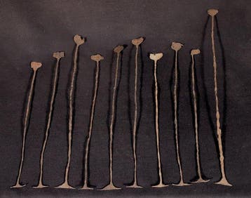 Figuur - Set van 10 Iron Nkissi-valutas - Liberia - Liberia