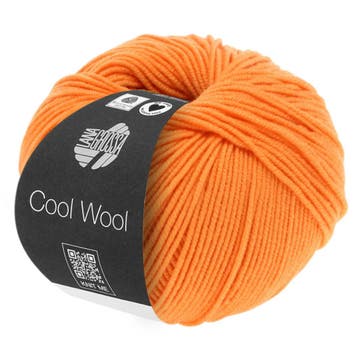 Lana Grossa Cool Wool - 418 Mandarijn - Merinowol Garen, Ophalen of Verzenden, Nieuw