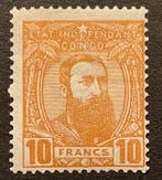 Onafhankelijke Staat Congo 1887 - Belgisch Congo - Leopold, Gestempeld