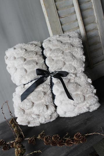 Fluffy plaid Viv pumice stone 200 x 150 cm, Huis en Inrichting, Ophalen of Verzenden, Nieuw