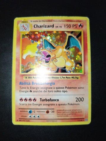 Pokémon - 1 Card - Charizard 11/108 Holo - XY, Nieuw