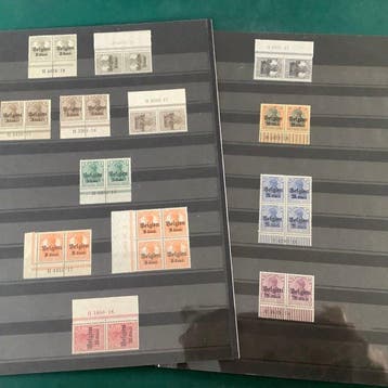Duitse Rijk - Bezetting van België (1914-1918), Postzegels en Munten, Gestempeld