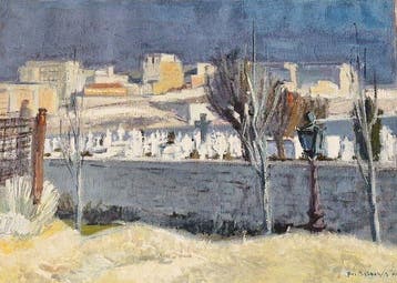 Bob Buys (1912–1970) - Vue cote de Saint-Tropez avec
