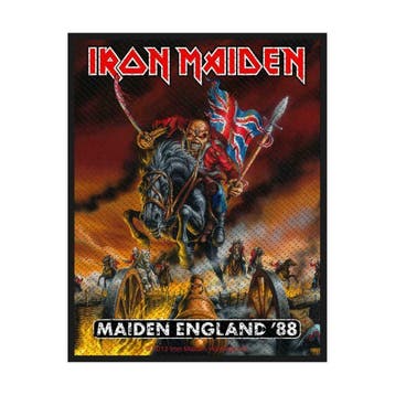 Iron Maiden Maiden England 88 patch, Verzamelen, Ophalen of Verzenden, Nieuw, Kleding