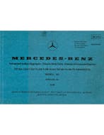 1981 MERCEDES BENZ E-KLASSE ONDERDELENHANDBOEK (CHASSIS |, Auto diversen, Handleidingen en Instructieboekjes