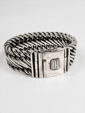 Armband Zilver - 255 gram, 24 cm!, Sieraden, Tassen en Uiterlijk, Armbanden, Nieuw