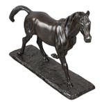 Irénée Rochard (1906-1984) - sculptuur, Paard in draf - 21