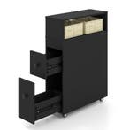 LIVSK Badkamerkast met Wieltjes - Slank en Ruimtebesparend -, Verzenden, Nieuw