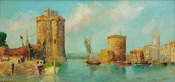 Marcel Abougit (XX) - Port de la Rochelle