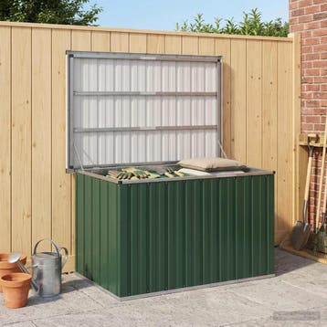 vidaXL Tuinbox Groen 109x67x65 cm, Verzenden, Nieuw