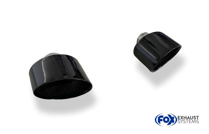 FOX Aanlas uitlaat type 38 - rechts & links RS3 look 160x130, Auto-onderdelen, Uitlaatsystemen, Nieuw, Verzenden