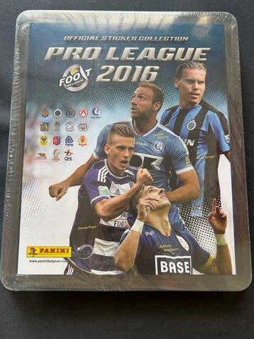 Panini Pro League 2016 Belgium Factory seal (Empty album +, Verzamelen, Nieuw