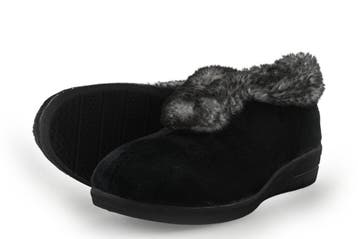 Comfort Plus Pantoffels in maat 37 Zwart, Verzenden, Zwart, Zo goed als nieuw, Pantoffels of Sloffen