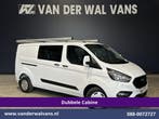 Ford Transit Custom | 2.0 TDCI 130pk L2H1 Dubbele Cabine, Gebruikt, Euro 6, Wit, Dealer onderhouden
