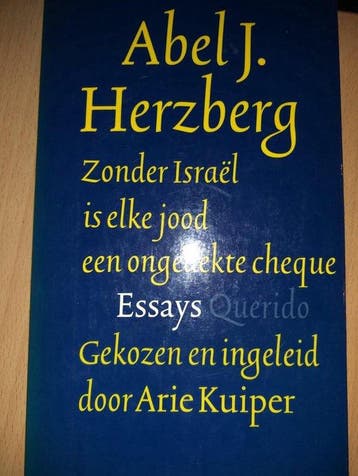 Zonder israël is elke jood een ongedekte cheque, Boeken, Ophalen of Verzenden, Nieuw