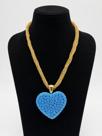 Murano-glas - Ketting met hanger - Murano-glas met murrines