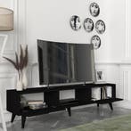 Tv-meubel Kullila 160x35x40 cm zwart [en.casa], Verzenden, Nieuw