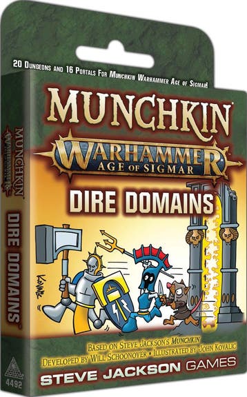Munchkin - Warhammer Age of Sigmar Dire Domains | Steve, Verzenden, Nieuw