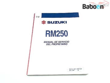 Instructie Boek Suzuki RM-Z 250 2006-2007, Verzenden, Gebruikt