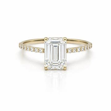 Zonder minimumprijs - Ring - 14 karaat Geel goud - 2.08ct., Nieuw