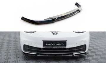 Voorspoiler V.2 Volkswagen ID.3 Maxton Glans Zwart, Ophalen of Verzenden, Nieuw