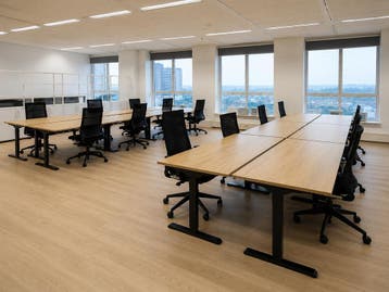Elektrisch zit-sta bureau – Economy – nu met korting €299, Zit-sta bureau, Nieuw, Ophalen of Verzenden, Overige merken