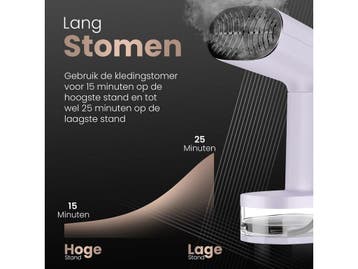 FLOWSTEAM® Luxe Kledingstomer - Handstomer - 370ml Watertank, Verzenden, Nieuw