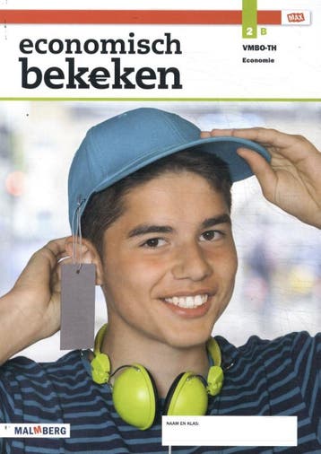 2 vmbo-t/havo 8.1 / Economisch bekeken / leerwerkboek B, Verzenden, Zo goed als nieuw