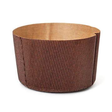 Canasta/Panettone Bakvorm Ø16x11(h)cm 40 stuks, Verzenden, Nieuw