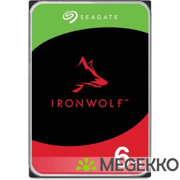 Seagate HDD NAS 3.5  6TB ST6000VN006 IronWolf, Computers en Software, Harde schijven, Verzenden, Nieuw, Seagate