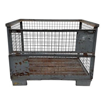 Gitterbox gebruikt - met 1 klep
